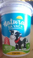 Mängden socker i manteiga natural da vaca