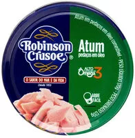 Mängden socker i Atum Em Pedaços Em óleo Robinson Crusoe Lata 120g