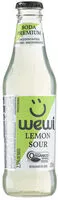 Mängden socker i Refrigerante Orgânico Lemon Sour Zero Sódio Wewi Garrafa 255ml