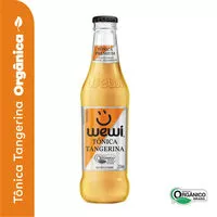 Mängden socker i água Tônica Orgânica Tangerina Zero Sódio Wewi Premium Garrafa 255ml