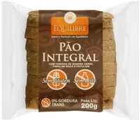 Pão Integral Sem Glúten équilibre Pacote 200g