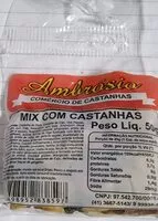 Mängden socker i Mix Com Castanhas
