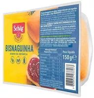Mängden socker i Pão Bisnaguinha Sem Glúten Zero Lactose Schär Bandeja 150g