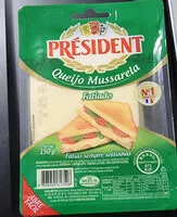 Mängden socker i Queijo Mussarela Fatiado Président 150g
