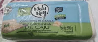 Mängden socker i Queijoveg Muçarela de Castanha de Caju Vida Veg.