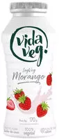 Mängden socker i Iogurte Vegetal Morango Vida Veg Iogveg Frasco 170g