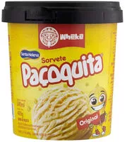 Mängden socker i Sorvete Paçoquita Original Whaka Pote 500ml