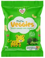 Mängden socker i Biscoito De Arroz Integral Ervilha E Brócolis Nhami Mami Mini Veggies Pacote 18g