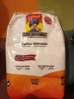 Mängden socker i Tapioca Hidratada