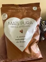 Mängden socker i Pipoca Pronta Artesanal Caramelo Flor De Sal Maïs Pura Pacote 150g