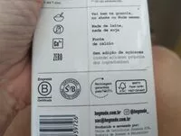 Mängden socker i bebida de aveia orgânica