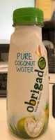 Mängden socker i Obrigado Pure Coconut Water 350ml
