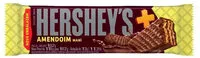 Mängden socker i Wafer Recheio Amendoim Cobertura Chocolate Hersheys Mais Pacote 102g