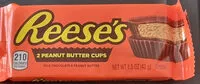 Mängden socker i Chocolate Ao Leite Recheio Amendoim Reeses Pacote 42g 2 Unidades