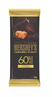 Mängden socker i Chocolate Amargo 60 Cacau Caramel N Salt Hersheys Special Dark Pacote 85g