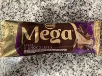 Mängden socker i Mega 3 chocolates