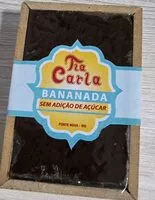 Mängden socker i Bananada