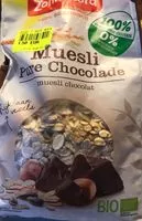 Mängden socker i Muesli Chocolat