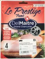 Mängden socker i Jambon Le Prestige fumé