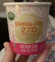 Mängden socker i scandal-less