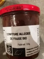 Mängden socker i confiture de fraises