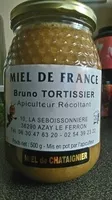 Mängden socker i Miel de Châtaignier de France
