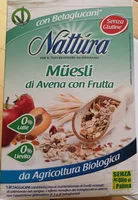 Mängden socker i Müesli di Avena con Frutta