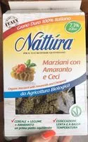 Mängden socker i Marziani con amaranto e ceci bio