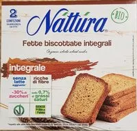 Mängden socker i Fette biscottate integrali