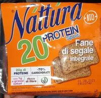 Mängden socker i Pane di segale integrale