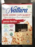 Mängden socker i Pane azzimo 100% Kamut
