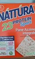 Mängden socker i 23 protein sport pane azzimo integrale
