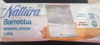 Mängden socker i Barretta sesamo, cocco e chia