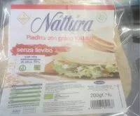 Mängden socker i Piadina con grano kamut