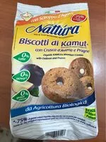 Mängden socker i Biscotti di kamut