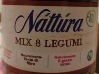Mängden socker i Mix 8 legumi