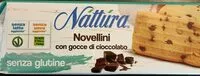 Mängden socker i Novellini con gocce di cioccolato