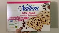 Mängden socker i Dolce Pasqua con gocce di cioccolato