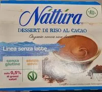 Mängden socker i Nattura dessert di riso al cacao