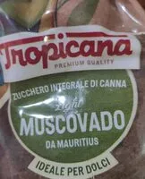 Mängden socker i Zucchero integrale di canna