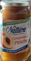 Mängden socker i Composta di pesche