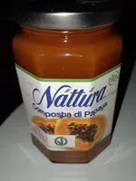 Mängden socker i Composta di papaja