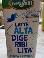 Mängden socker i Latte alta digeribilita ( senza lattosio )