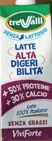 Mängden socker i Latte senza lattosio
