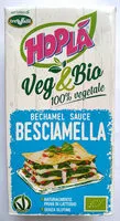 Mängden socker i Veg&Ciò Besciamella