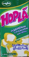 Mängden socker i Hopla, crème liquide végétale