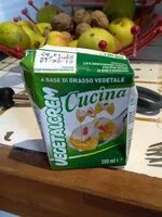 Mängden socker i Vegetalcrem cucina