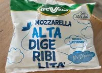 Mängden socker i Mozzarella alta digeribilita