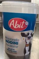 Mängden socker i Mozzarella nodini fiordilatte