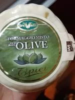 Mängden socker i Formaggio alle olive